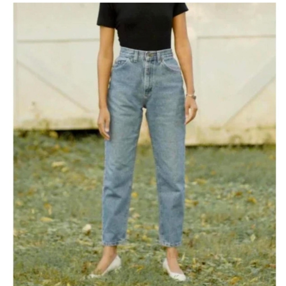 Vintage Medium Wash 90s Lee Jeans, Straight Leg